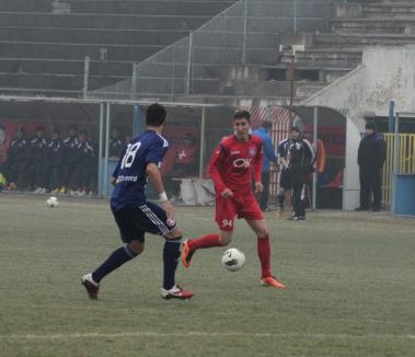 Pe un viscol cumplit, FC Bihor a înregistrat un rezultat de egalitate şi o victorie în triunghiularul din Ungaria
